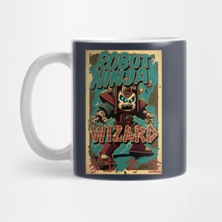 Robot Ninja Wizard Mug